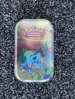 Pokemon TCG: Kanto Friends Mini Tin Bulbasaur sealed✅ - Image 1