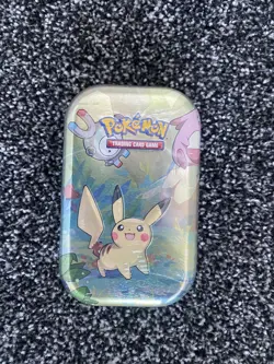 Pokemon TCG: Kanto Friends Mini Tin Pikachu sealed✅ - Image 1
