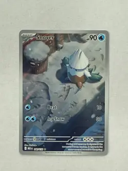 Snover 140/132 Illustration Rare Mega Evolution Pokemon Near Mint - Image 1