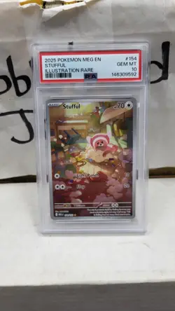 2025 STUFFUL FULL ART IR ILLUSTRATION MEGA EVOLUTIONS POKEMON PSA 10 GEM #154 - Image 2