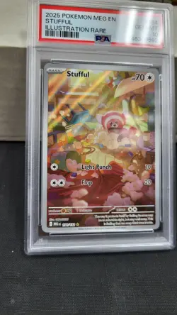 2025 STUFFUL FULL ART IR ILLUSTRATION MEGA EVOLUTIONS POKEMON PSA 10 GEM #154 - Image 4