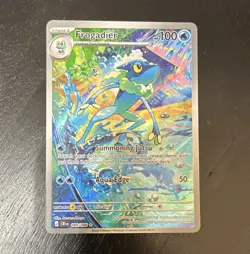 Pokemon TCG Frogadier Illustration Rare Full Art Holo 089/086 Chaos Rising EN - Image 1
