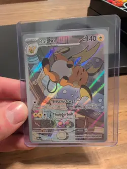 Pokemon Raichu Paldea Evolved Illustration Full Art 211/193 - Image 2