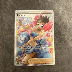 Pokemon TCG Phoebe Sword & Shield Battle Styles 161/163 Holo Full Art - Image 1