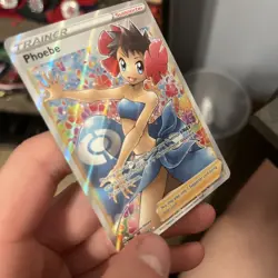 Pokemon TCG Phoebe Sword & Shield Battle Styles 161/163 Holo Full Art - Image 2