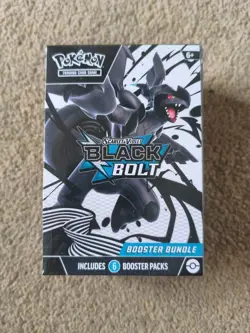 Pokemon TCG Scarlet & Violet Black Bolt Booster Bundle 6 Packs (BRAND NEW) ✅📦 - Image 1