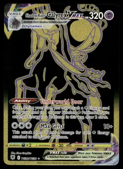 SHADOW RIDER CALYREX VMAX TG30/TG30 ASTRAL RADIANCE TRAINER GALLERY POKEMON NM/M - Image 1