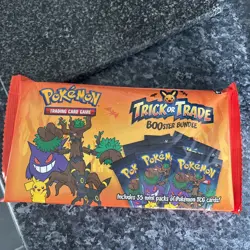 Pokemon TCG: Trick or Trade Booster 2024: Sealed Bundle Pack of 35 Mini Packs - Image 1