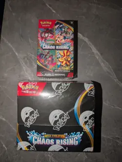 Pokemon CHAOS RISING Booster Display Box (36 Packs) + ONE Booster Box - Image 1