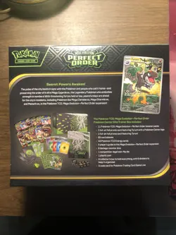 Pokemon Perfect Order Pokemon Center Exclusive Elite Trainer Box ETB TCG Sealed - Image 3