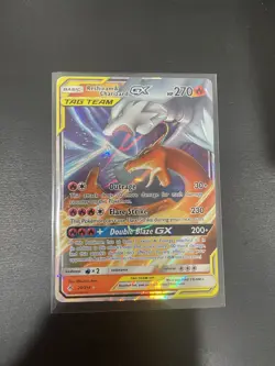 Reshiram & Charizard GX 20/214 Holo GX Rare Unbroken Bonds Pokemon Near Mint - Image 2