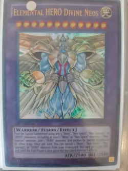 Elemental Hero Divine Neos LCGX Ultra Rare LP Yugioh English - Image 1