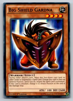 Big Shield Gardna LDK2-ENY16 Common / Short Print Legendary Decks II Yu-Gi-Oh NM - Image 1