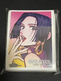 New ONE PIECE Card Game Official Boa Hancock 70 Sleeves From Japan - Image 1