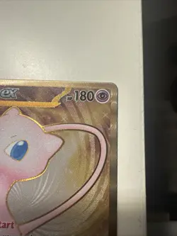 Mew EX Gold Metal Card #205/165 SV Scarlet & Violet 151 Pokemon UPC Promo - NM - Image 3