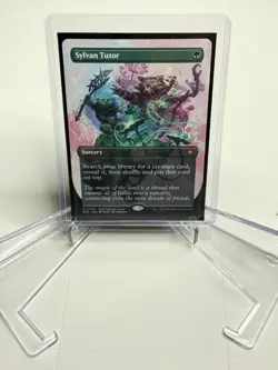Sylvan Tutor Borderless Special Guests MTG Card NM Condition - Image 1