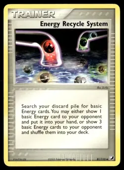 Energy Recycle System 81/115 Unseen Forces | Pokemon NM BUY 2 CARDS GET 1 FREE!! - Image 1