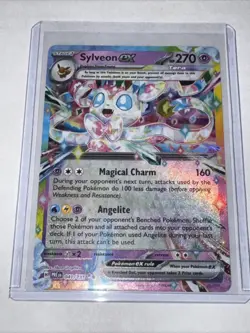Pokemon Sylveon EX TCG Prismatic Evolution Double Rare Card 041/131 - Image 1