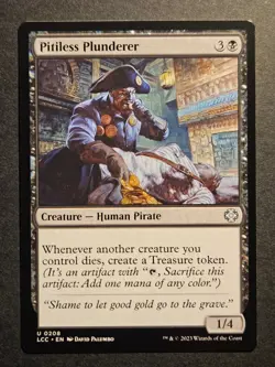 Pitiless Plunderer U Commander: The Lost Caverns of Ixalan 0208 NM - Image 1