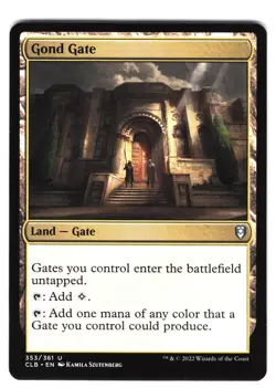 Commander Legends: Battle for Baldur's Gate #353 Gond Gate - Image 1