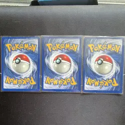 Pokemon TCG Base Set Machop Machoke Machamp Lot Wizards of the Coast 3 Cards - Image 2