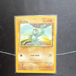 Pokemon TCG Base Set Machop Machoke Machamp Lot Wizards of the Coast 3 Cards - Image 3