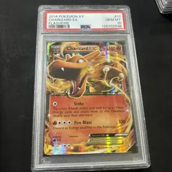 2014 Pokemon XY Flashfire #11 Charizard EX PSA 10 GEM MINT - Image 2