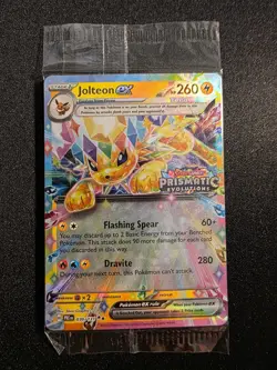 Jolteon ex 030/131 Prismatic Evolutions Promo Holo Near Mint SEALED - Image 1