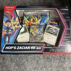 Pokemon Hop's Zacian Ex Box Sealed Packs + Promos - Image 2