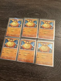 Pack Fresh Pokemon TCG Makuhita MEP Promo 068 - Lot of 6 - Image 1