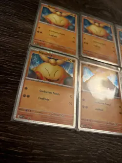 Pack Fresh Pokemon TCG Makuhita MEP Promo 068 - Lot of 6 - Image 3
