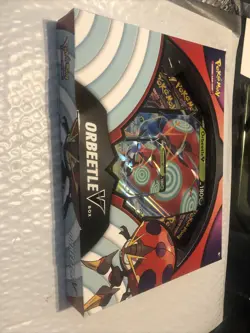 Pokemon TCG Orbeetle V Box Collection Factory Sealed new wear box 820650807459 - Image 1