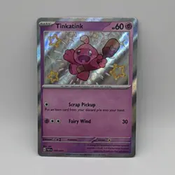 The Pokemon Company Tinkatink Pokemon TCG 165/091 SV Paldean Fates Shiny Rare H… - Image 1