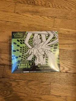 Perfect Order Pokemon Center Exclusive Elite Trainer Box ETB TCG Sealed - Image 1