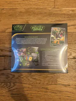 Perfect Order Pokemon Center Exclusive Elite Trainer Box ETB TCG Sealed - Image 3