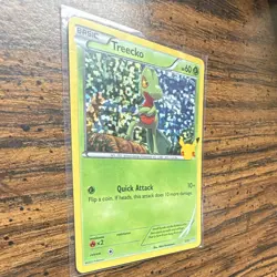 Pokemon Treecko 003/025 McDonald's 25th Anniversary Holo Promo English Basic - Image 2