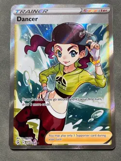 2021 Pokemon TCG Dancer 259/264 Fusion Strike Full Art Ultra Rare Holo - Image 1