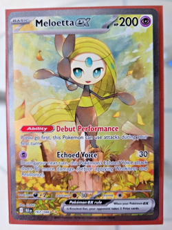 Meloetta ex 167/086 Sv: Black Bolt Holo Pokemon TCG Near Mint - Image 1