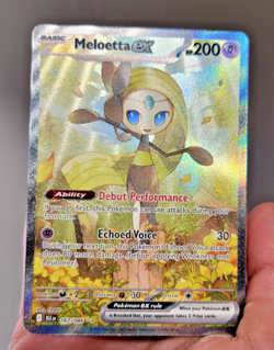 Meloetta ex 167/086 Sv: Black Bolt Holo Pokemon TCG Near Mint - Image 2