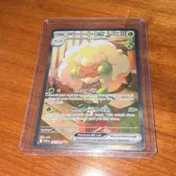 Pokemon TCG Whimsicott ex 165/086 SV White Flare SIR Holo English 230HP - Image 1