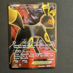 Pokemon Umbreon EX (Full Art) 119/124 Fates Collide Holo. Corner Crease - Image 1