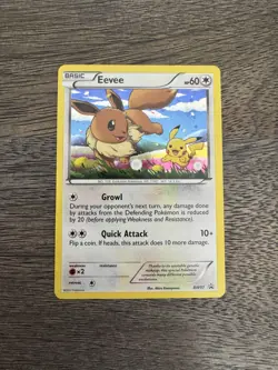 Pokemon TCG 2013 Black & White Promo Eevee #BW97 lightly Played - Image 1