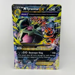 2015 Pokemon JUMBO M Tyranitar EX 43/98 XY Ancient Origins Promo - Image 1