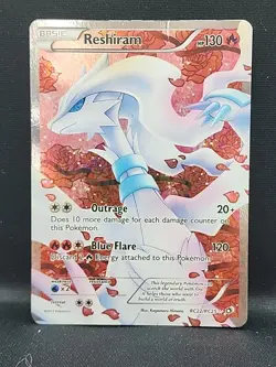 Pokemon Reshiram RC22/RC25 Rare Holo Legendary Treasures Radiant Collection - Image 1