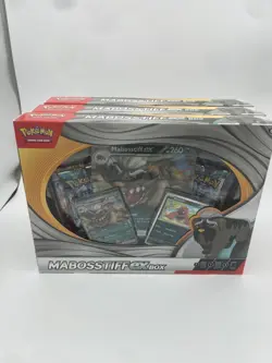 New Pokemon TCG Masbosstiff ex Box English Factory Sealed [3 Boxes] - Image 2