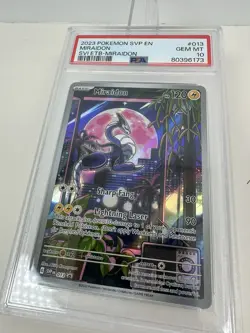 2023 Pokemon Black Star Promo Miraidon Scarlet & Violet ETB PSA 10 SVP EN-SV - Image 3
