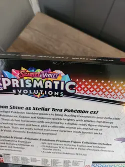 Pokemon TCG - Prismatic Evolutions Premium Figure Collection - BRAND NEW SEALED - Image 4