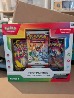 Pokemon TCG First Partner Illustration Collection Series 1. New. - Image 1