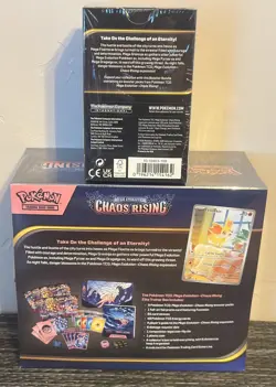 Pokemon TCG Chaos Rising Elite Trainer Box ETB + Booster Bundle Sealed - Image 2