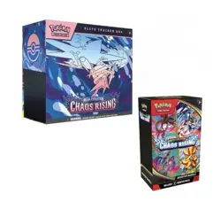 Pokemon TCG Chaos Rising Elite Trainer Box ETB + Booster Bundle Sealed - Image 3